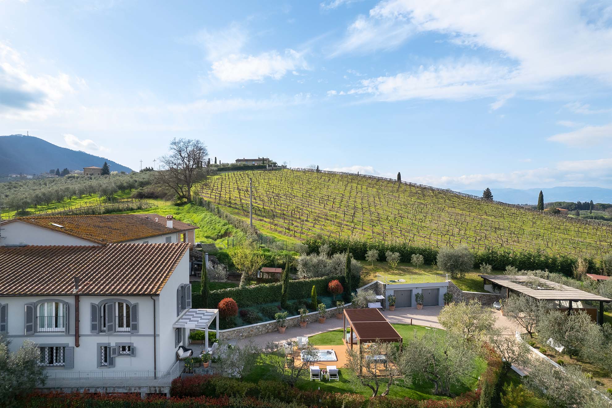 colline toscane vacanza villa