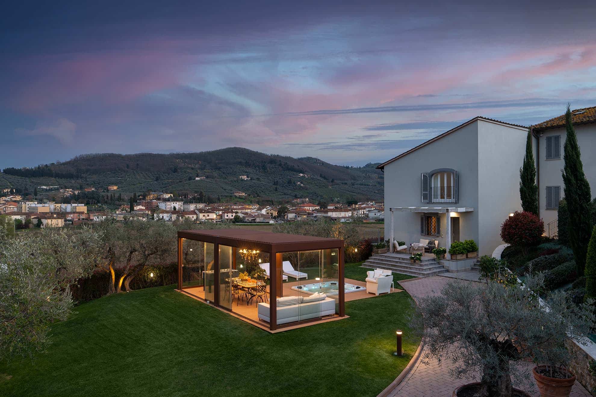 colline toscane villa vacanza lusso